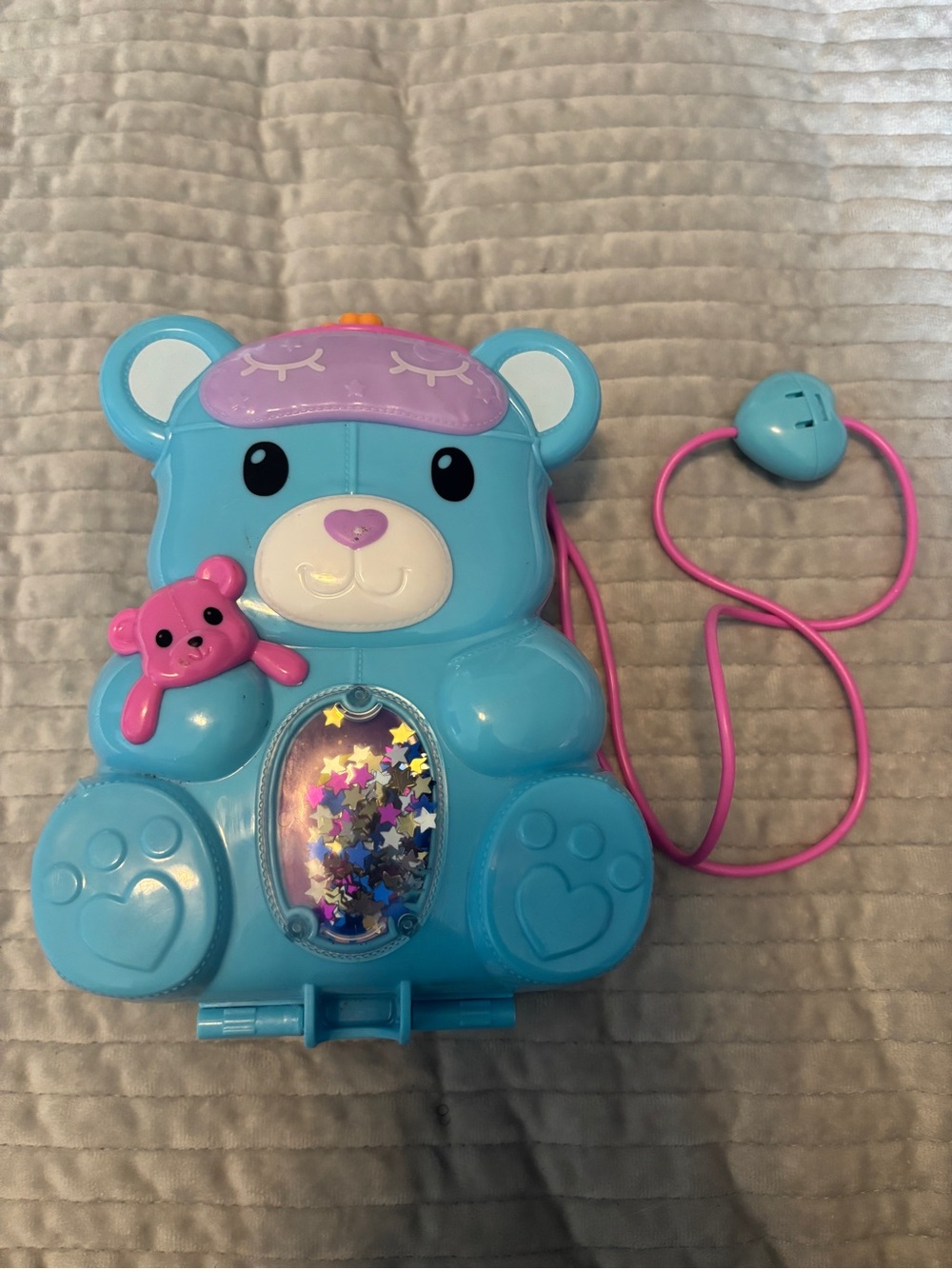 Polly Pocket Teddy Bear Purse Compact – Sleepover